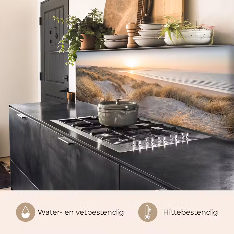 Keuken achterwand - Duinen - Strand - Zee — 5