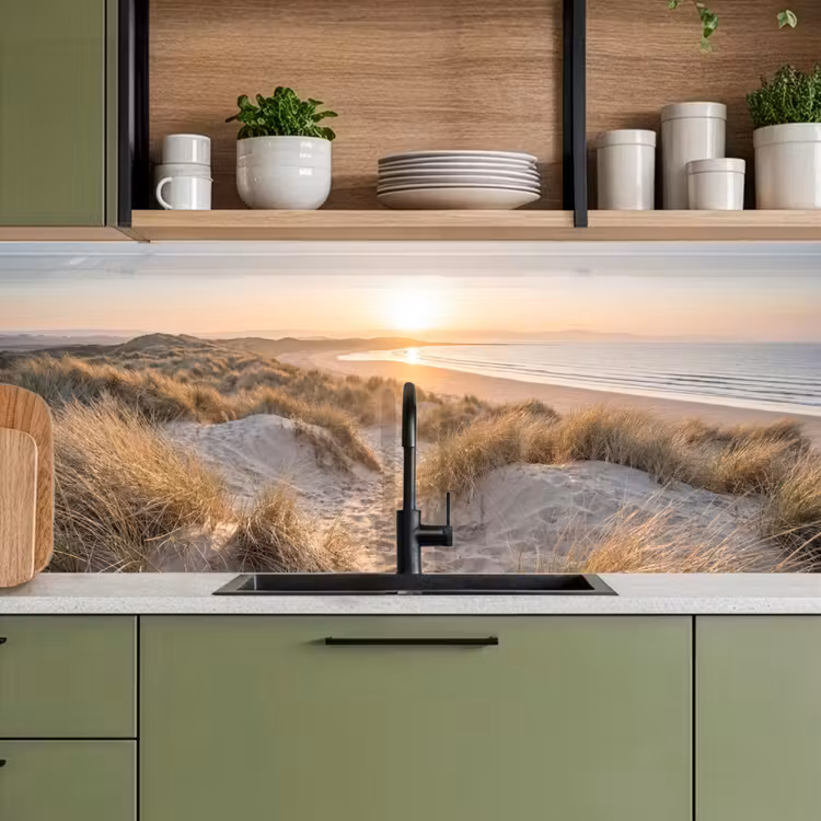 Keuken achterwand - Duinen - Strand - Zee — 7