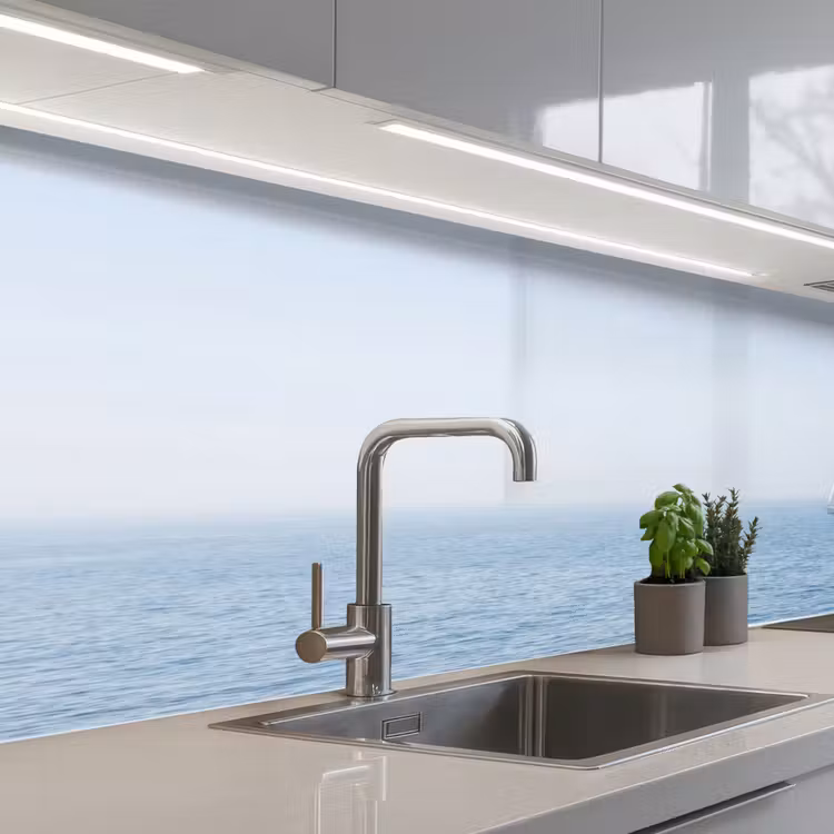 Keuken achterwand - Horizon - Zeilboot - Zee — 2