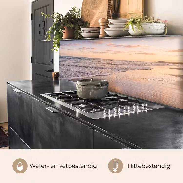 Keuken achterwand - Strand - Branding - Wolken — 5
