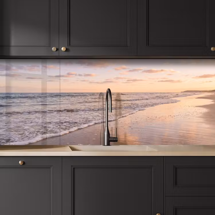 Keuken achterwand - Strand - Branding - Wolken — 6