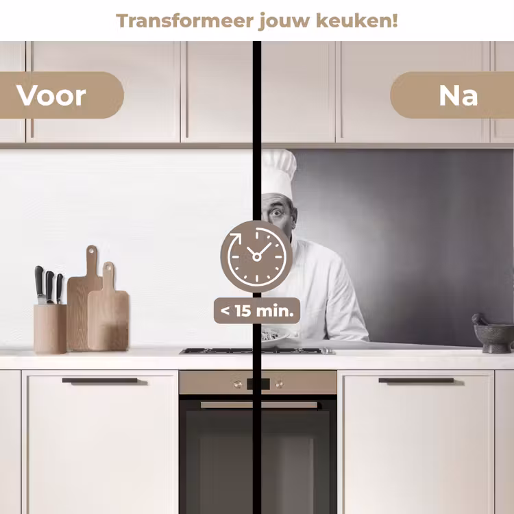 Keuken achterwand - Chef - Spaghetti - Pasta — 3