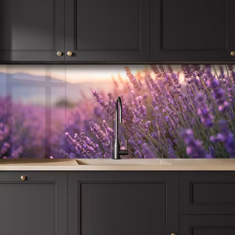 Keuken achterwand - Lavendel - Paars - Zonlicht — 6