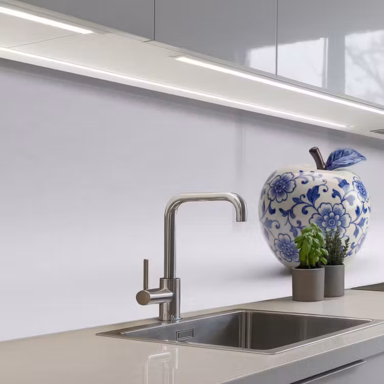 Keuken achterwand - Appel - Blauw - Klassiek — 2