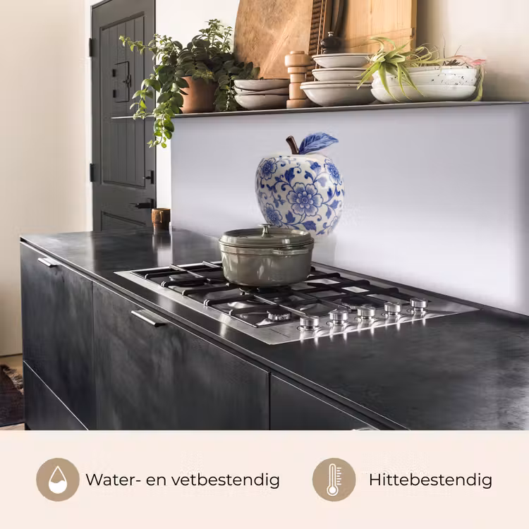 Keuken achterwand - Appel - Blauw - Klassiek — 5