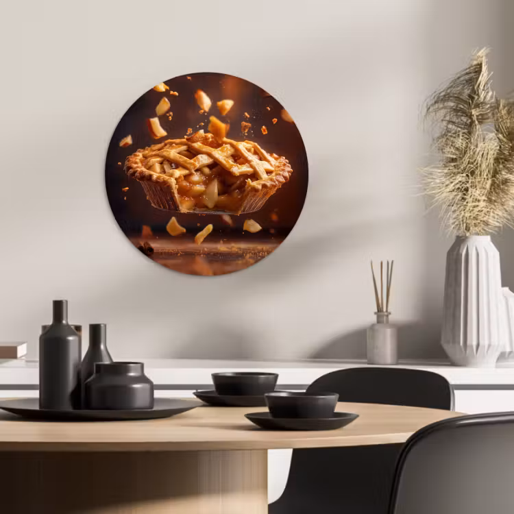 Muurcirkel - Appel - Taart - Warm - Eten — 3
