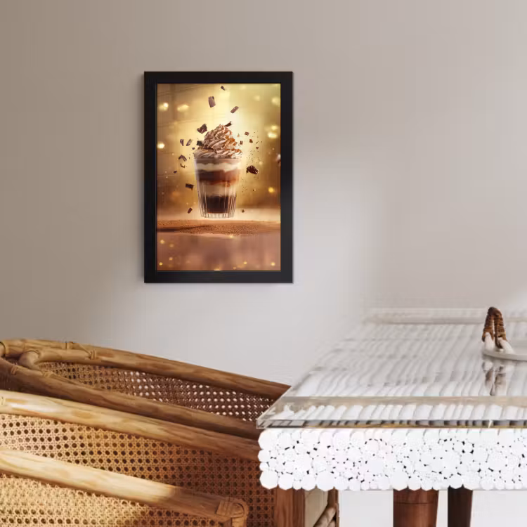 Poster met lijst - Dessert - Chocolade - Zoet - Eten — 3