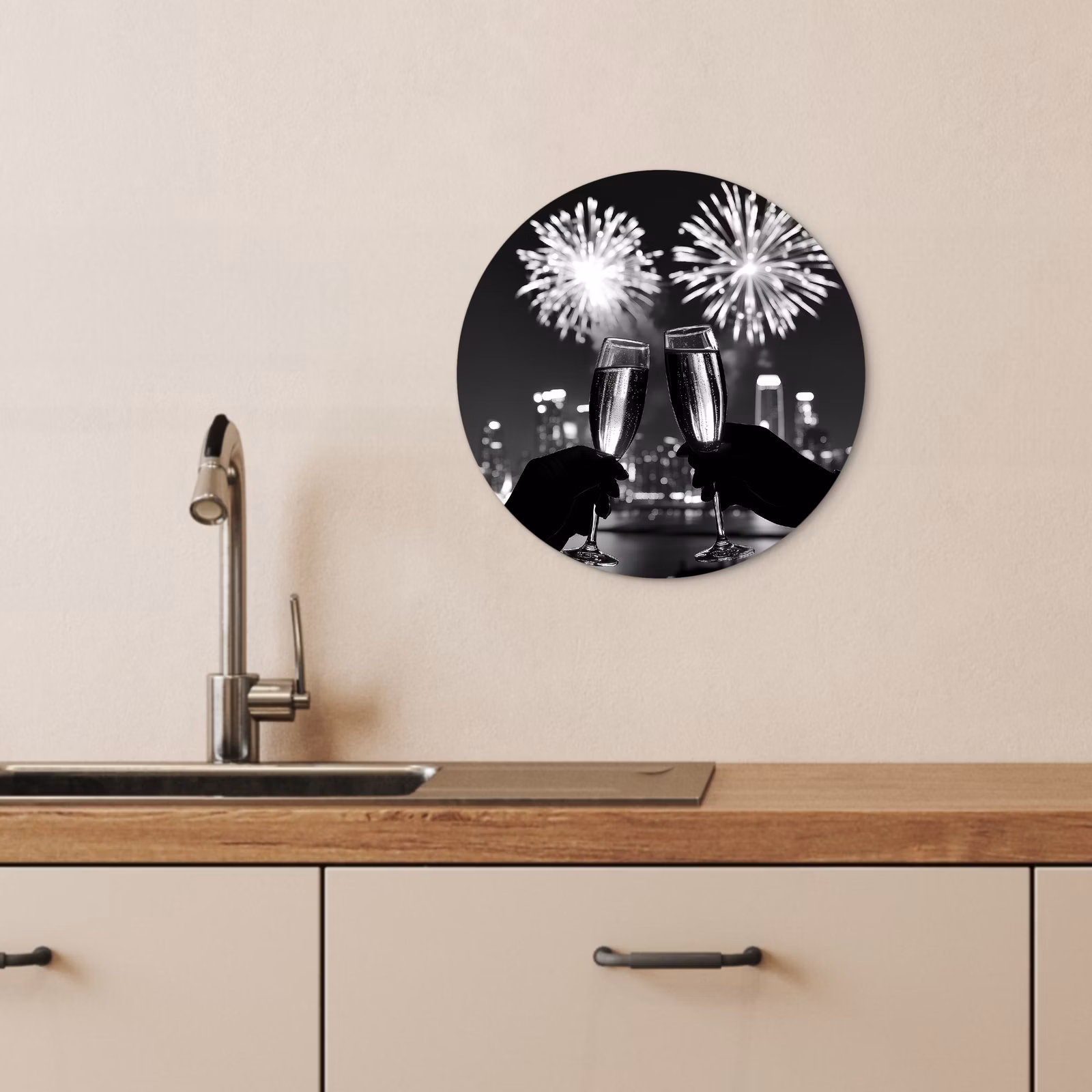 Muurcirkel - Vuurwerk - Proosten - Skyline - Champagne — 1