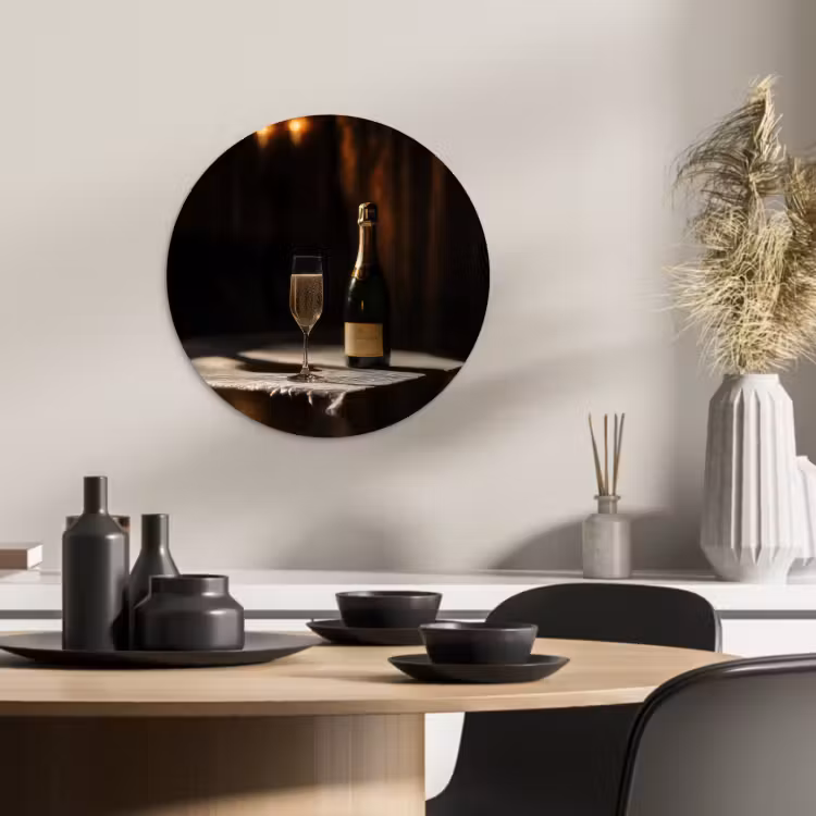Muurcirkel - Prosecco - Bubbels - Sfeervol - Drank — 1