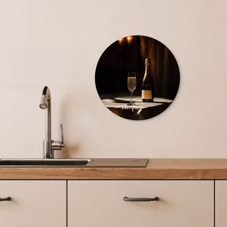Muurcirkel - Prosecco - Bubbels - Sfeervol - Drank — 2