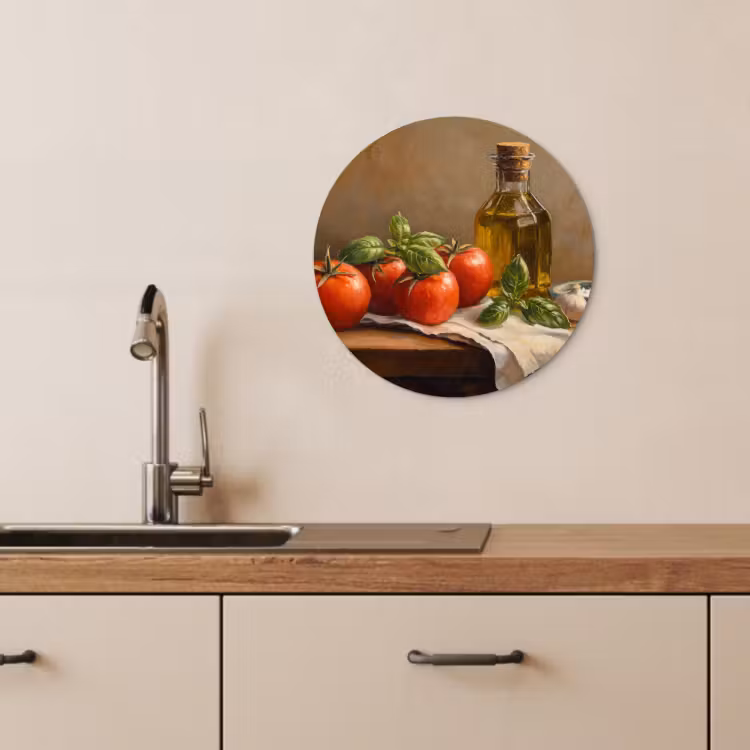 Muurcirkel - Tomaten - Olijfolie - Stilleven — 3