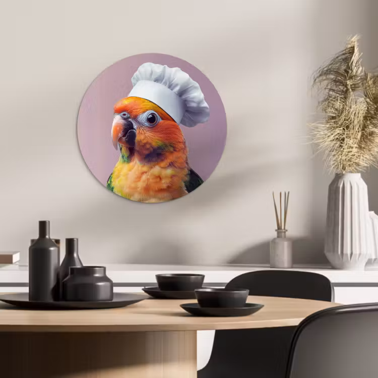 Muurcirkel - Papegaai - Koksmuts - Nieuwsgierig - Vogel — 3