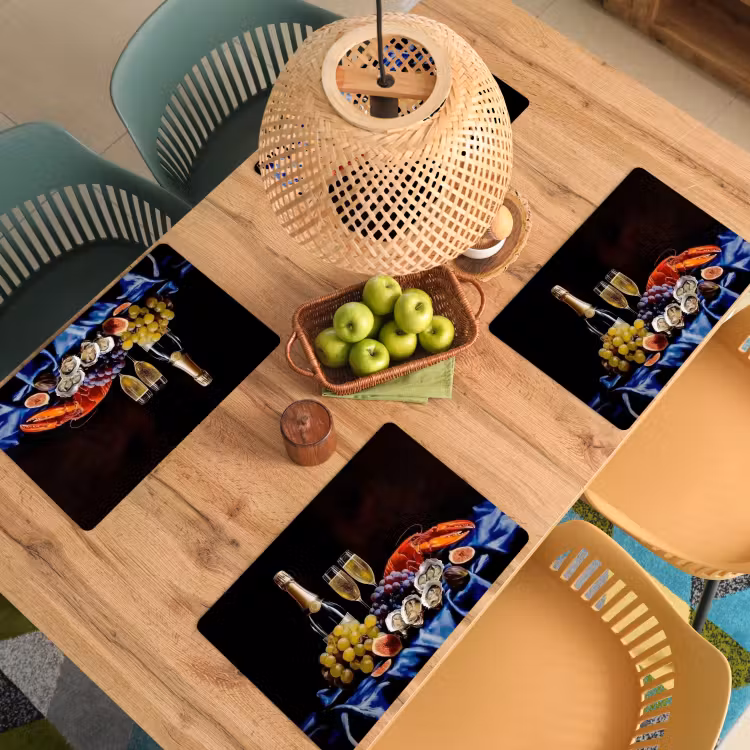 Placemat vinyl - Champagne - Luxe - Oesters — 3