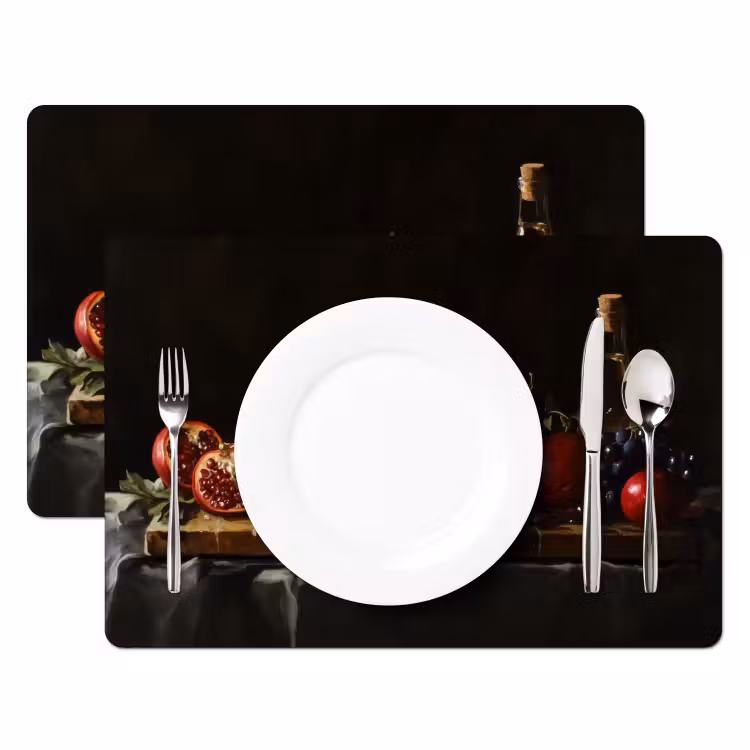 Placemat vinyl - Stilleven - Vintage - Borrelplank — 2
