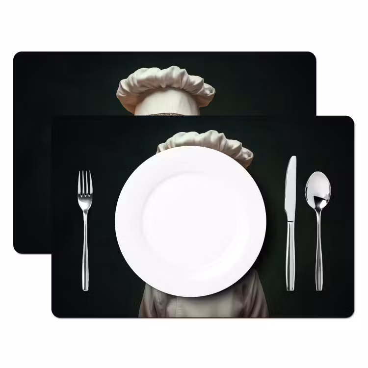 Placemat vinyl - Dier - Kok - Stokstaartje — 2