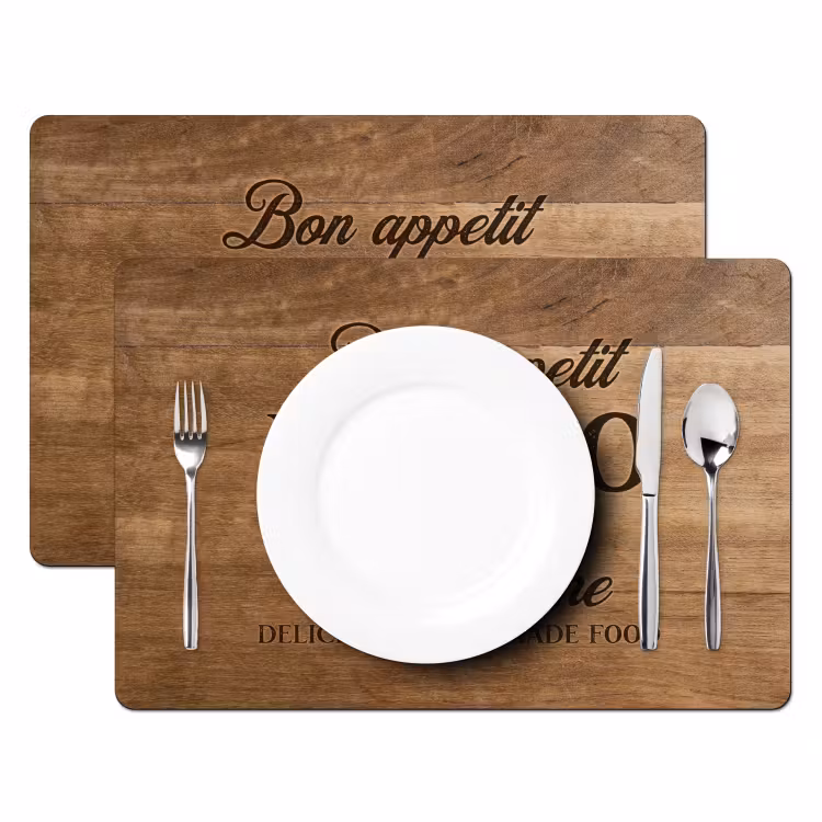 Placemat vinyl - Huiselijke Bistro Beleving — 2