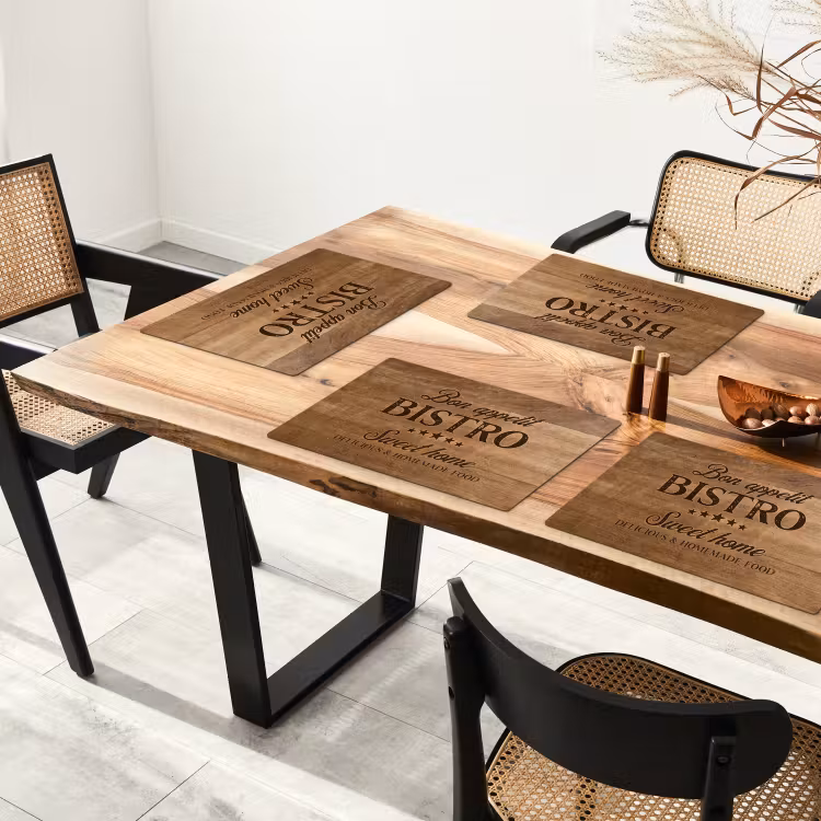 Placemat vinyl - Huiselijke Bistro Beleving — 4