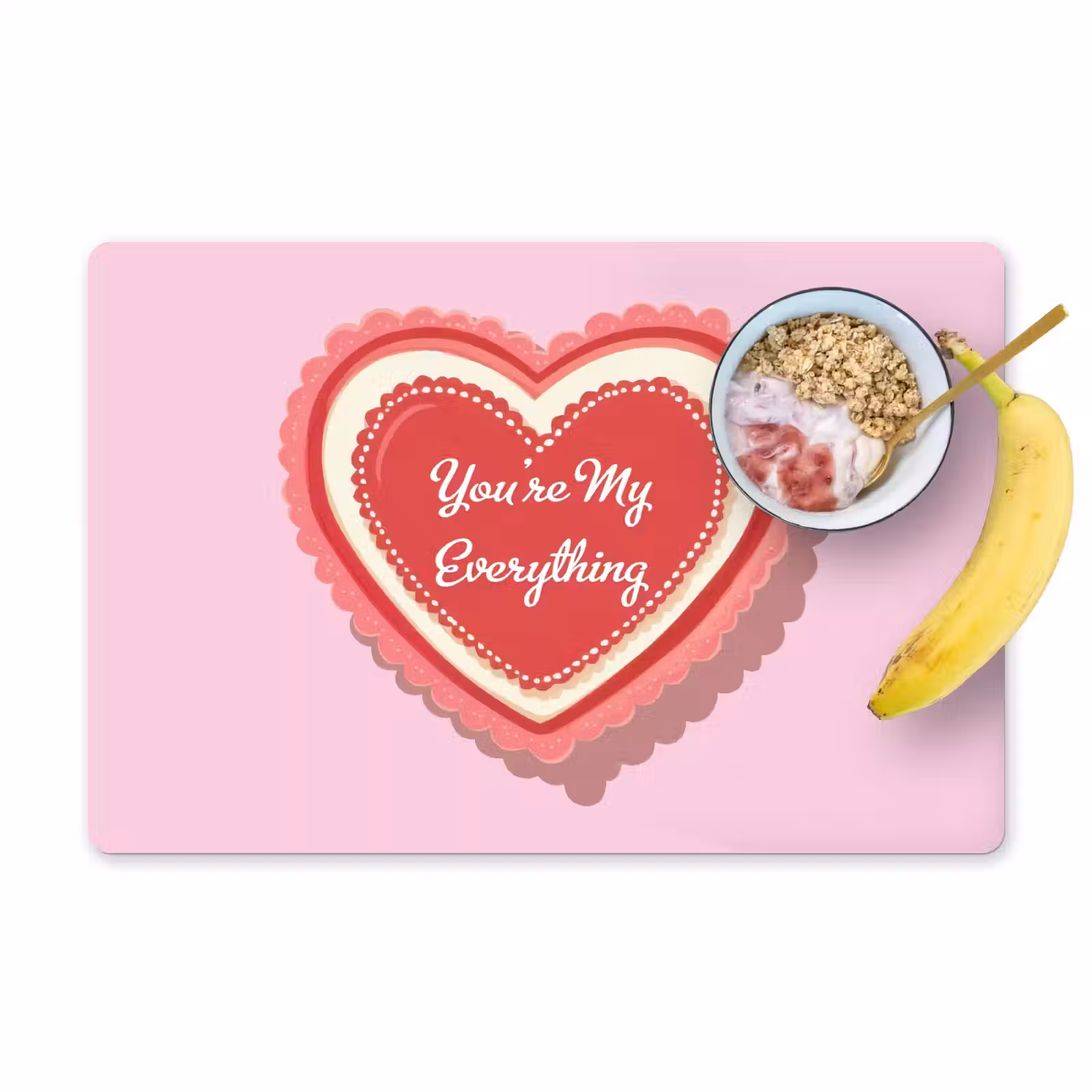 Placemat vinyl - Liefde - Hart - Valentijn — 1