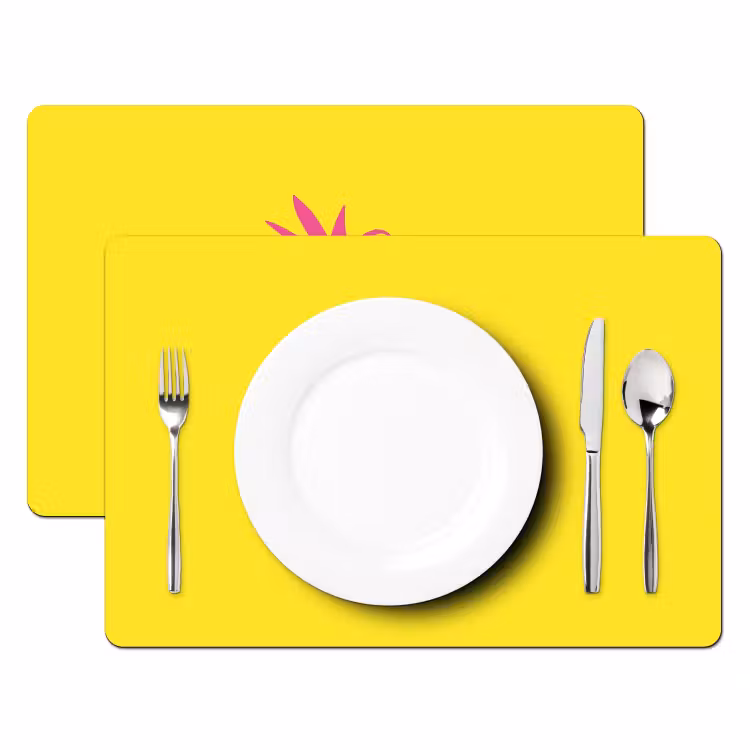 Placemat vinyl - Illustratie - Drakenvrucht - Kleurrijk — 2