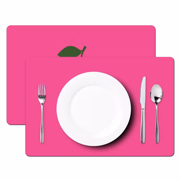 Placemat vinyl - Illustratie - Fruit - Peer - Groen — 2
