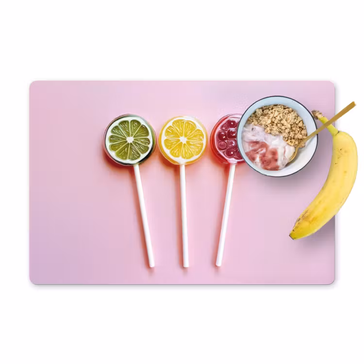 Placemat vinyl - Lolly - Snoep - Citrus — 1