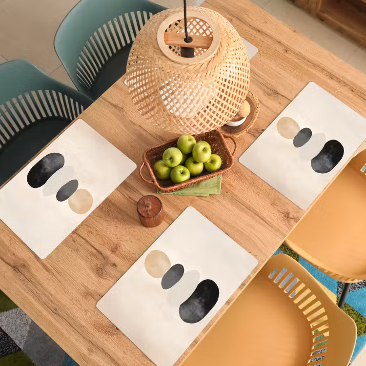 Placemat vinyl - Japandi - Wabi sabi - Beige — 3