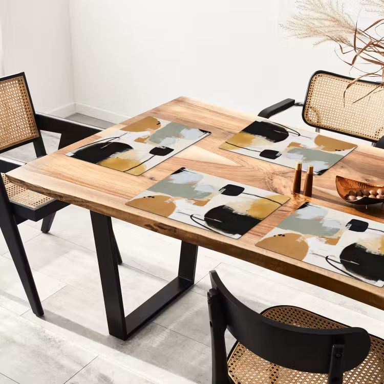 Placemat vinyl - Paint - Abstract - Kleuren — 4