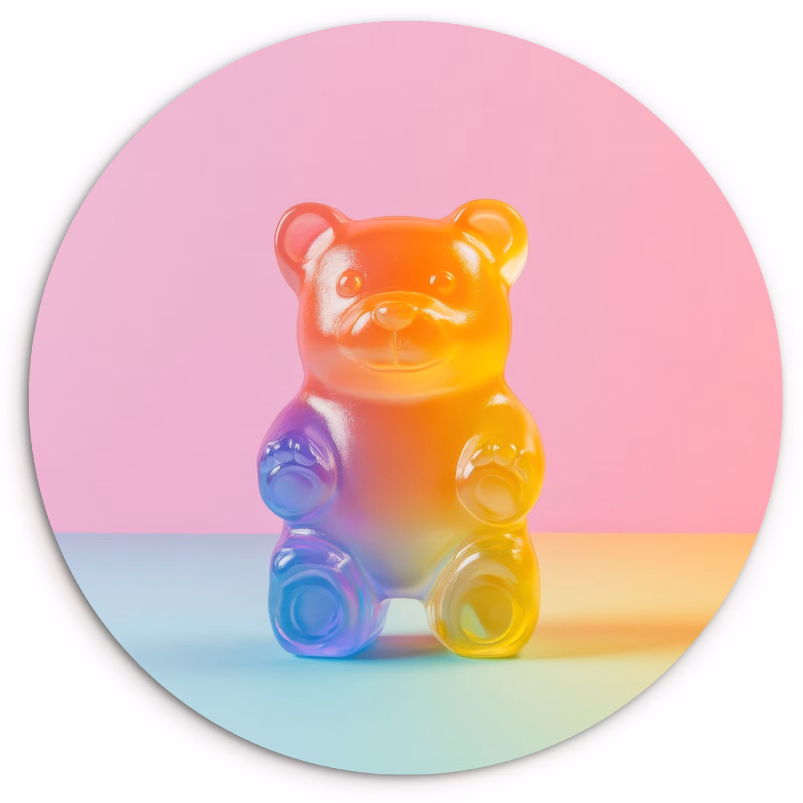 Muurcirkel - Pastel - Snoep — 1