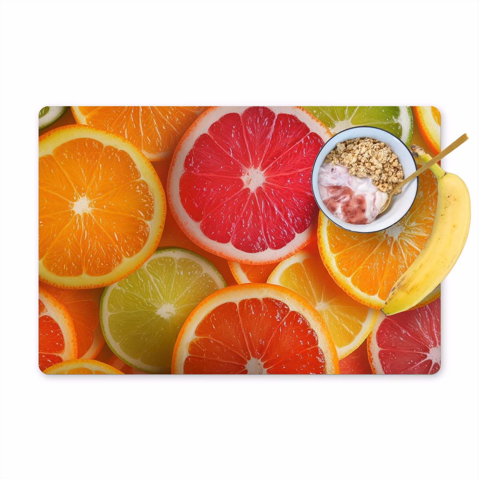 Placemat vinyl - Fruit - Kleurrijk - Close up — 1