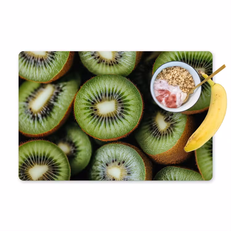 Placemat vinyl - Kiwi - Fruit - Groen — 1