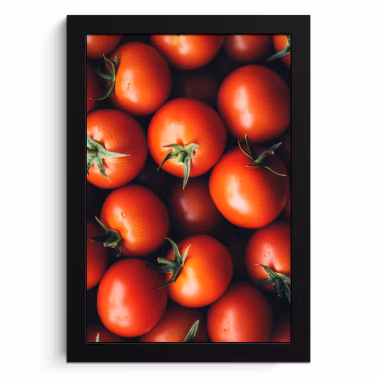 Poster met lijst - Groente - Rood - Tomaten — 1