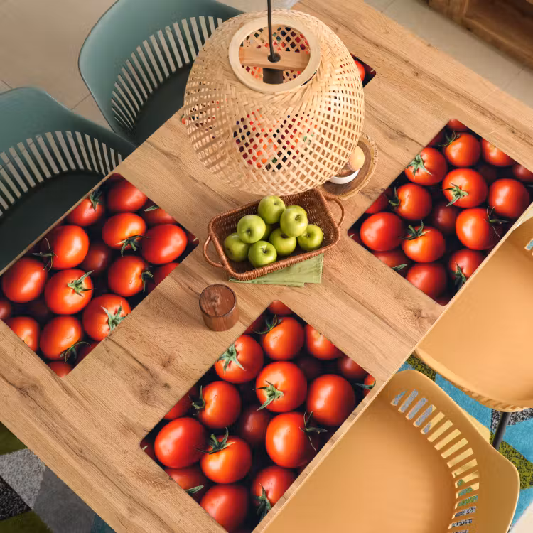 Placemat vinyl - Groente - Rood - Tomaten — 3