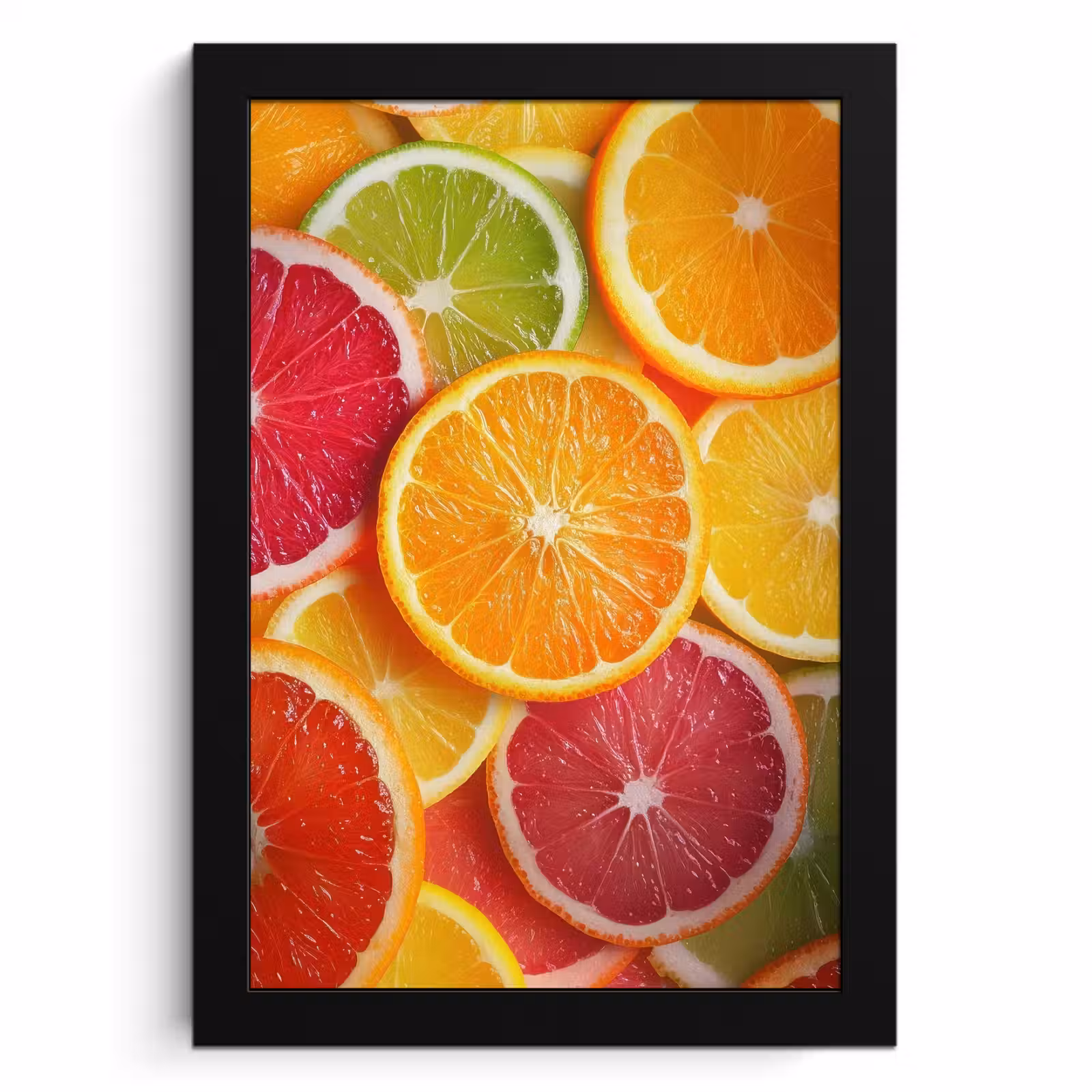 Poster met lijst - Fruit - Kleurrijk - Close up — 1