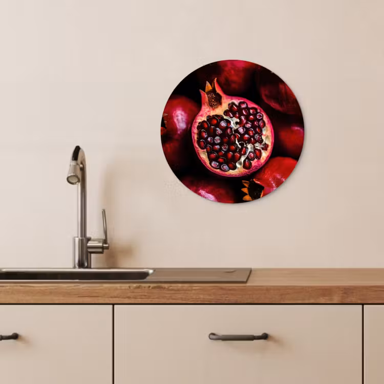 Muurcirkel - Granaatappel - Rood - Fruit — 4