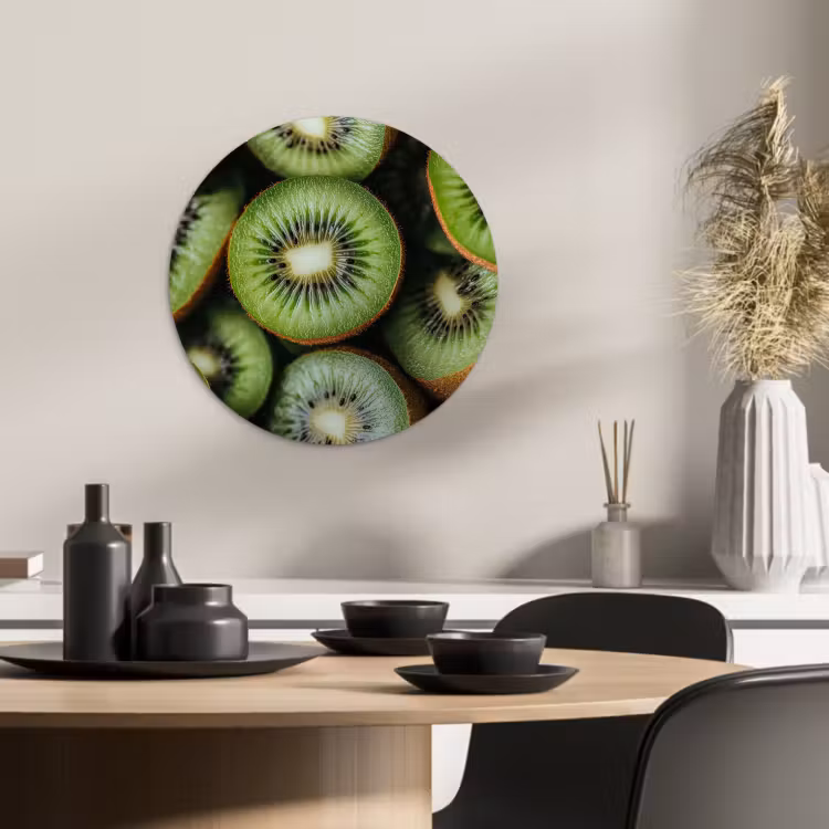 Muurcirkel - Kiwi - Fruit - Groen — 2