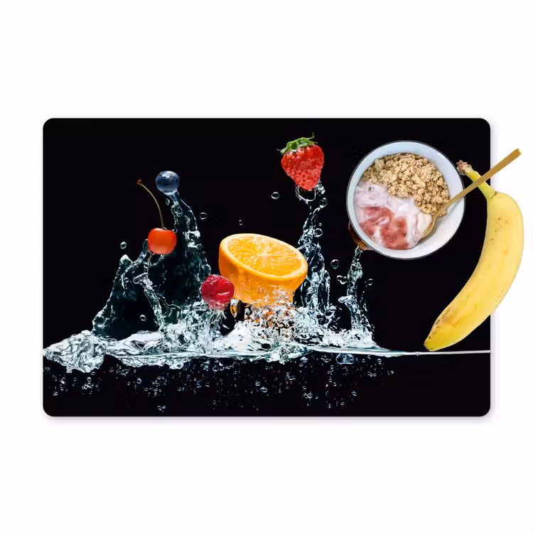 Placemat vinyl - Carnaval van Vruchten en Water — 1