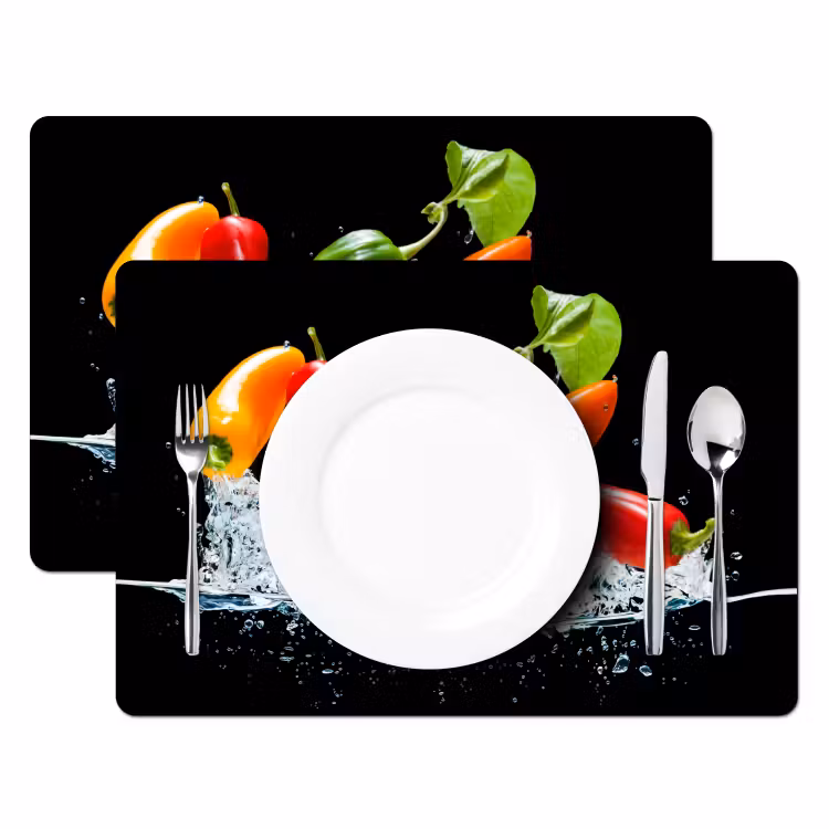 Placemat vinyl - Peperige Opfrissing — 2