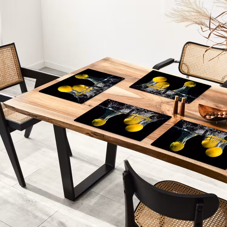 Placemat vinyl - Citroenen in de Schijnwerpers — 4
