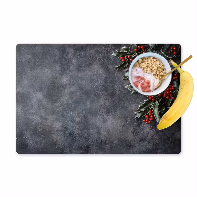 Placemat vinyl - Christmas - Takken - Winter - Rood — 1