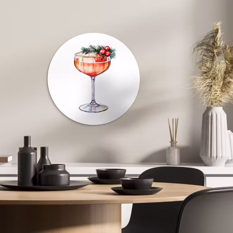 Muurcirkel - Cocktail - Feest - Winter - Decoratie — 1