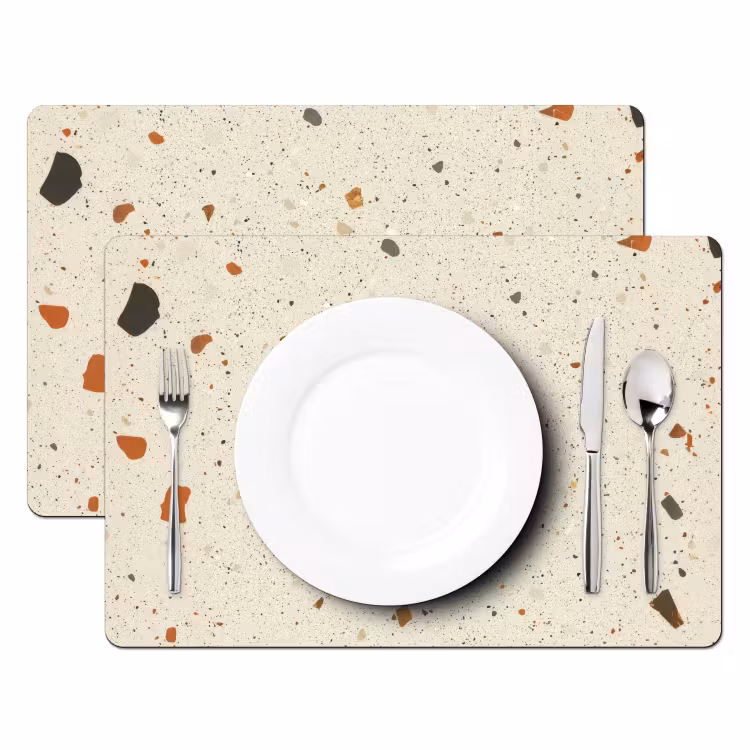 Placemat vinyl - Terrazzo - Decoratie - Tegels - Patronen — 2