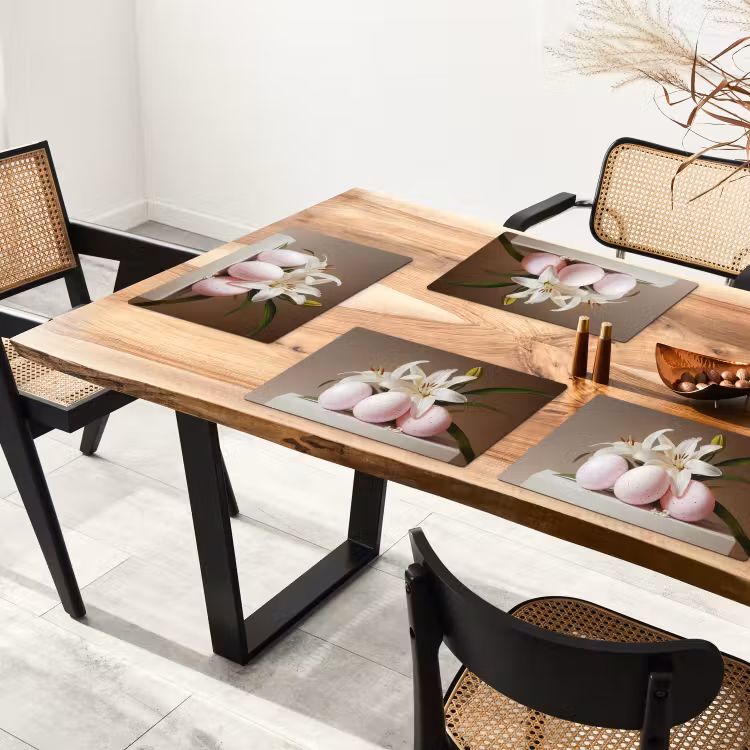 Placemat - 6 stuks - Lelies - Eieren - Pasen — 4