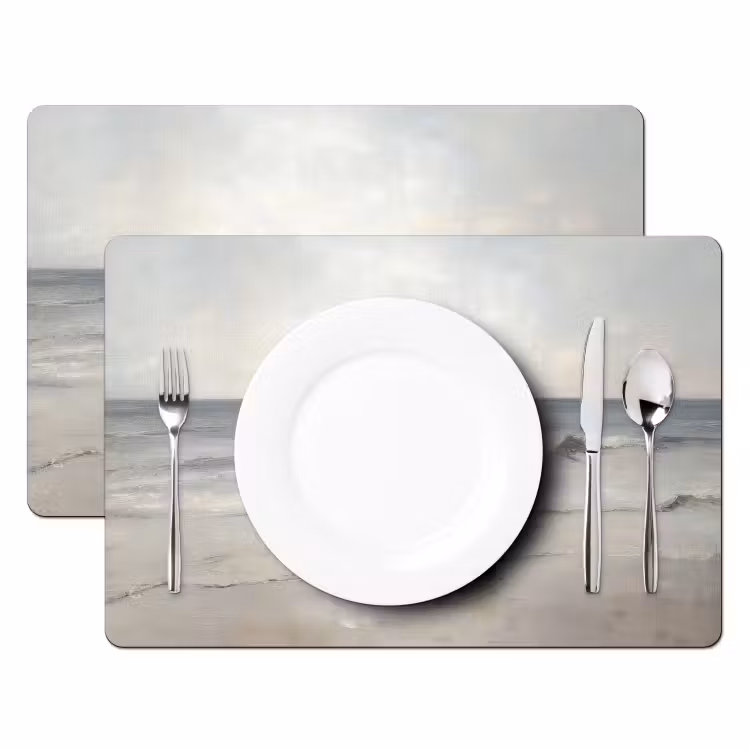 Placemat vinyl - Roeiboot - Zee - Horizon — 2