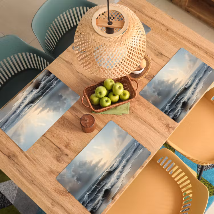 Placemat vinyl - Strand - Zee - Zonsondergang — 3