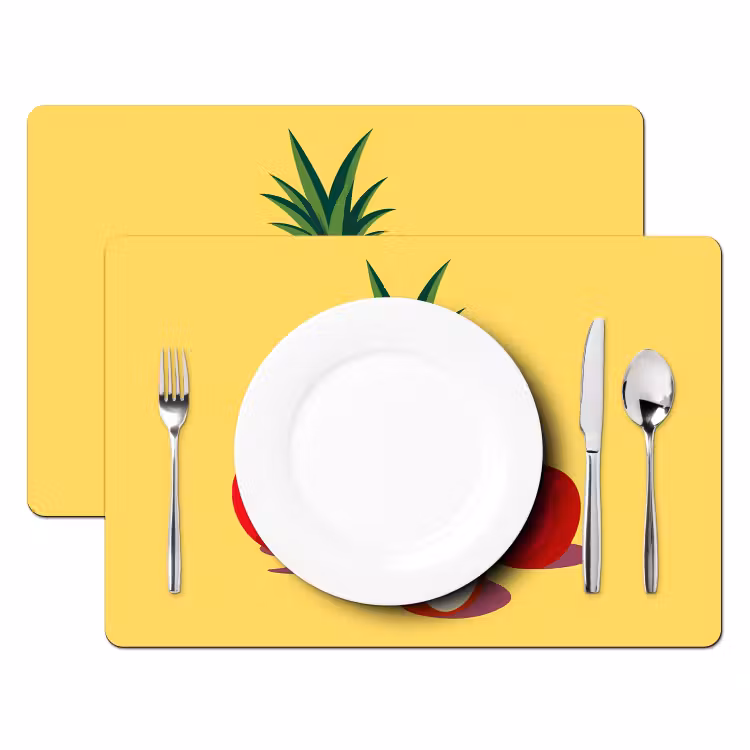 Placemat vinyl - Fruit - Illustratie - Kleurrijk — 2