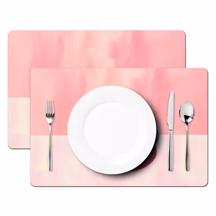 Placemat vinyl - Rijst - Illustratie - Kom - Groente — 2