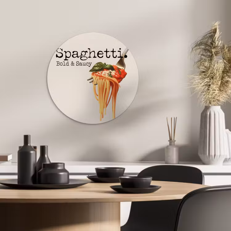 Muurcirkel - Spaghetti - tomatensaus - Parmezaanse kaas — 4