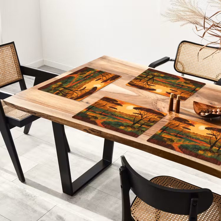 Placemat vinyl - Landschap - Afrikaans - Zon — 4