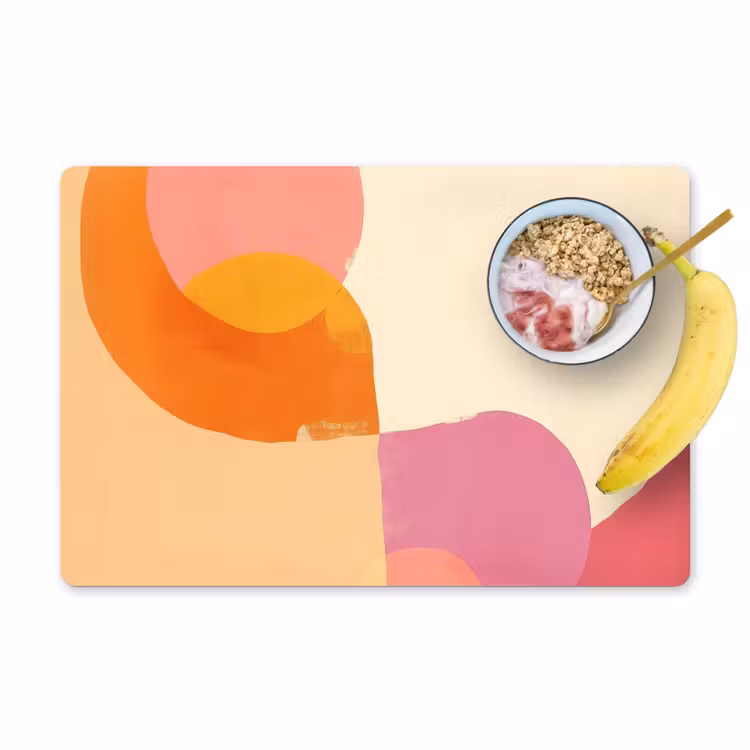Placemat vinyl - Vormen - Abstract - Kleurrijk — 1