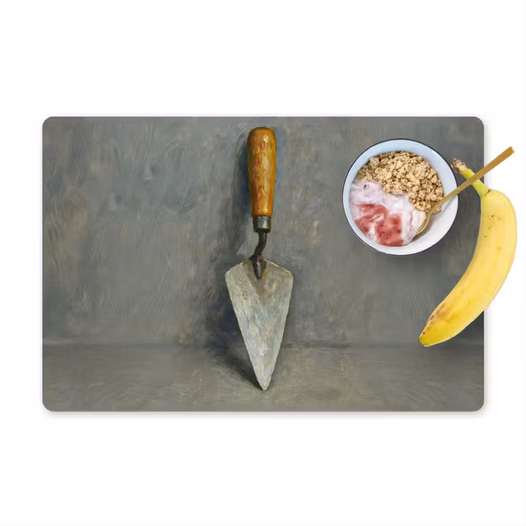 Placemat vinyl - Troffel - Verf - Gereedschap — 1